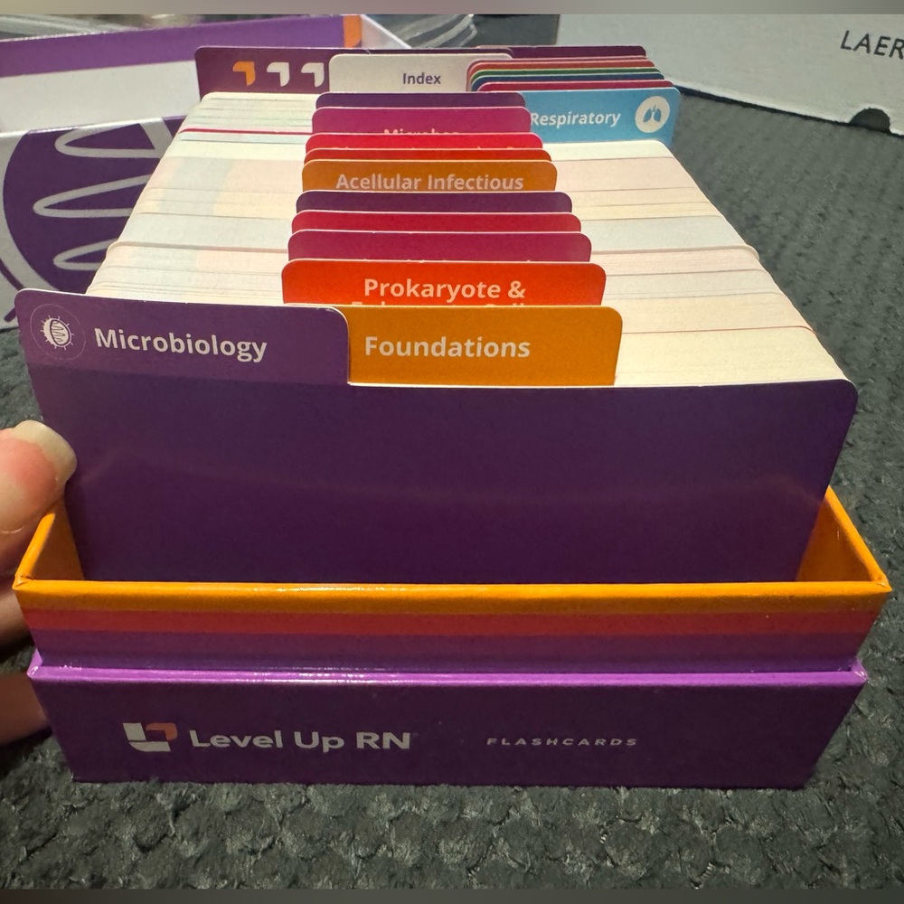 Level Up RN Microbiology Flashcards